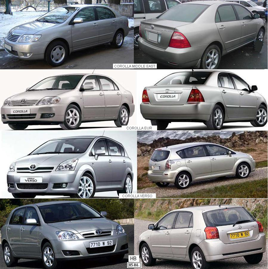 Toyota Corolla 2005-2007